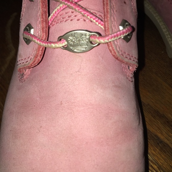 Pink timberlands - Picture 4 of 4